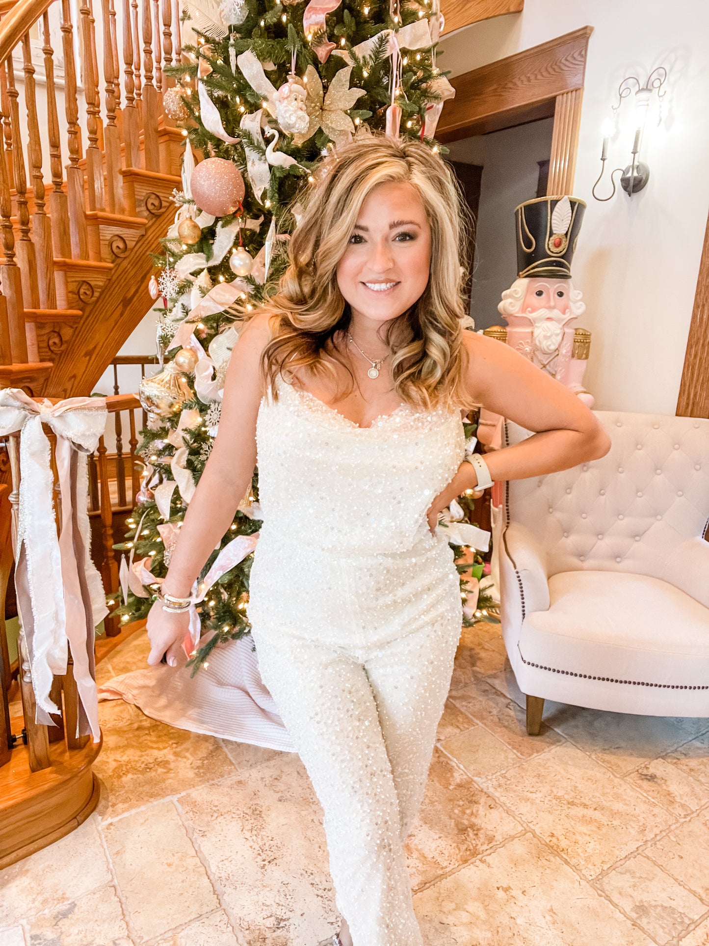 Holiday Sparkle Jumpsuit