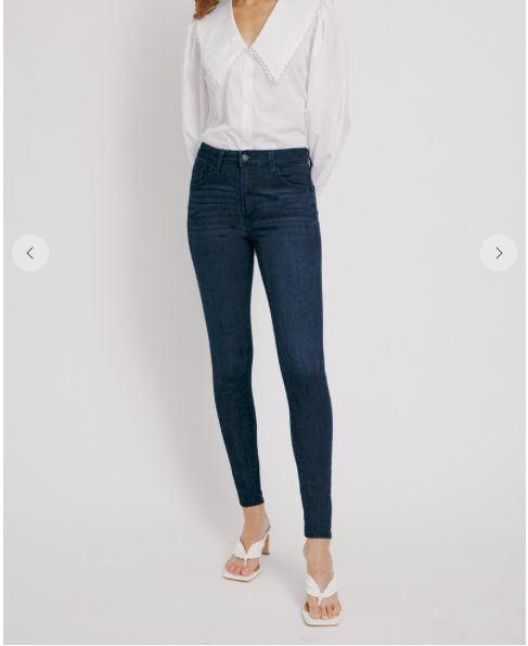 Kan Can Super Skinny High Rise Jeans