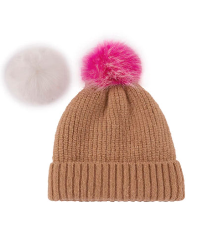 Knitted Pom Hat