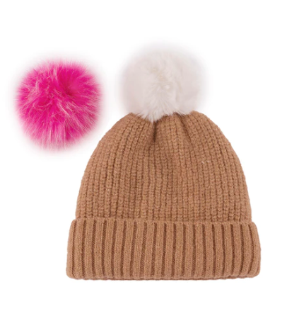 Knitted Pom Hat